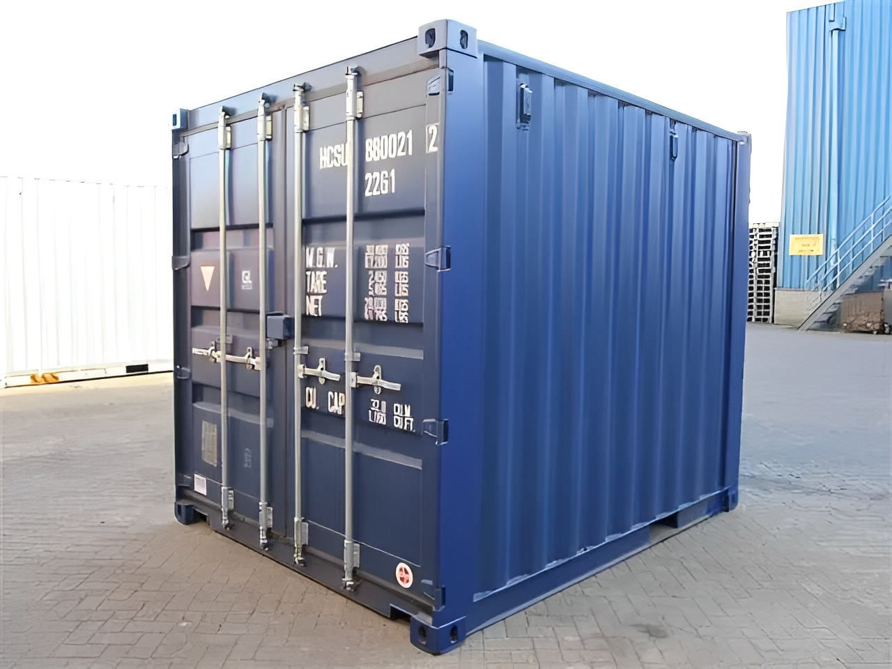 10ft Double Door Container4