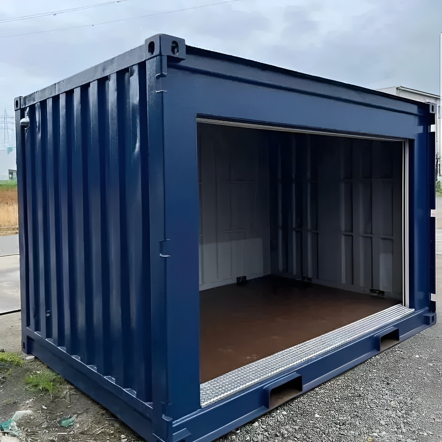 10ft Storage Container With Roll Up Door1
