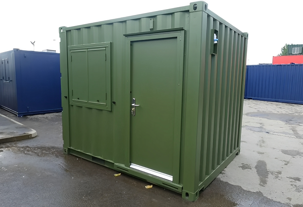 10ft X 8ft Custom Shipping Container Office2