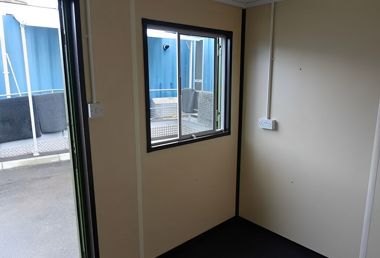 10ft X 8ft Custom Shipping Container Office3
