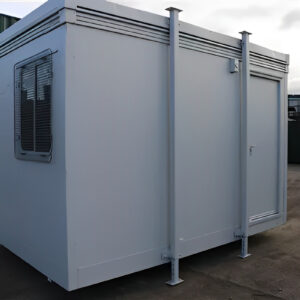 12Ft x 8Ft Steel Anti Vandal Office Cabin