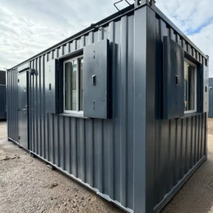 21x8ft Container Office Cabin Portable Anti Vandal Building