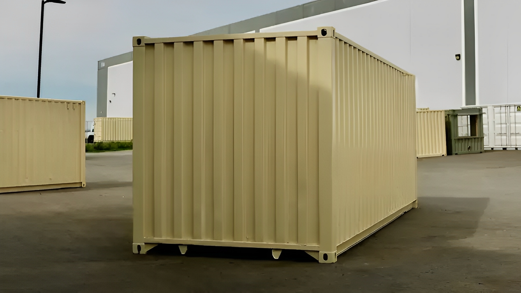 24ft Storage Container with Roll Up Door1