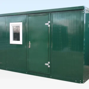 4.3m X 2.3m Flat Packed Office Cabin 1