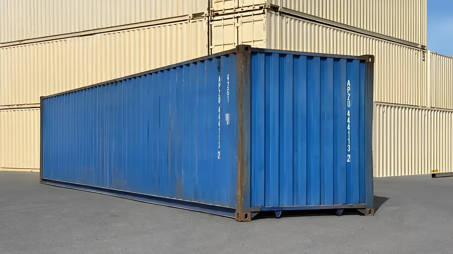 40Ft X 8Ft Used Shipping Container2
