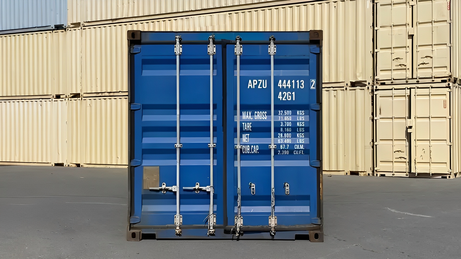 40Ft X 8Ft Used Shipping Container4
