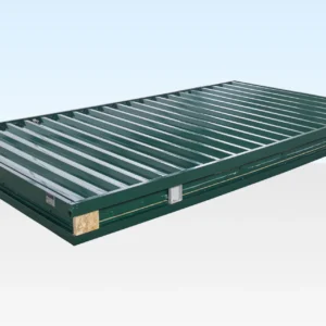 4m x 2.1m Powder Coated Flat Packed Store 1 1