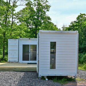 One 40ft, One 20ft Container Home