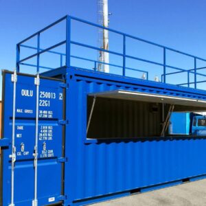 20FT STORE CONTAINER WITH ROOF TERRACE